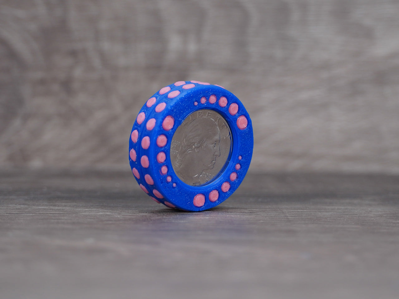 Magnetic Quarter Rotating Fidget - The Bubble Blast!