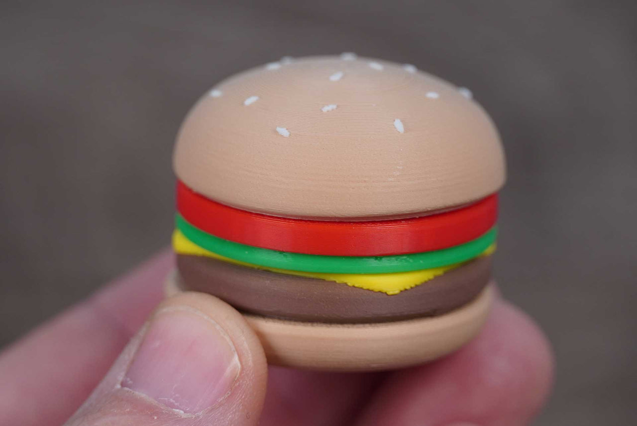 Cheeseburger Magnet - Fidget or for your Refrigerator