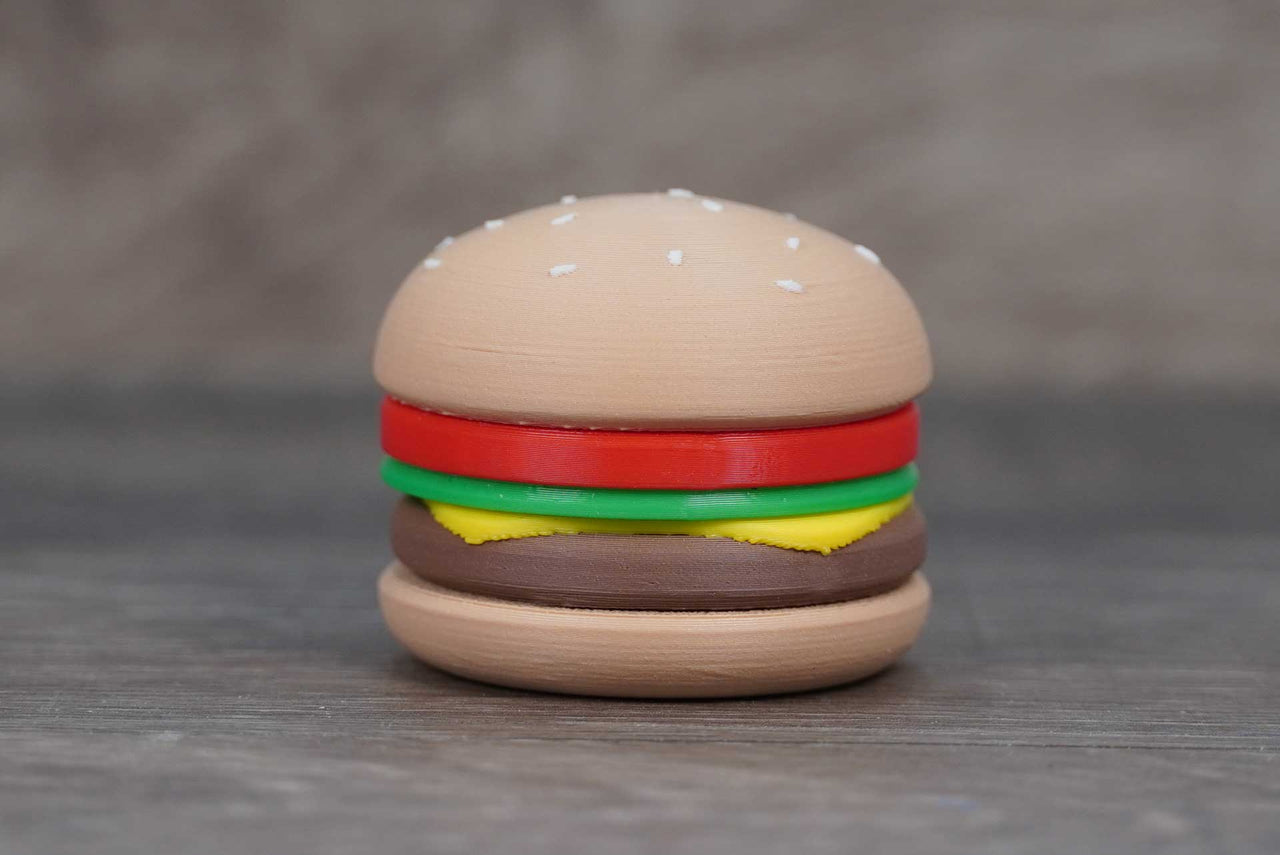 Cheeseburger Magnet - Fidget or for your Refrigerator