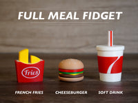 Thumbnail for Full Meal Fidget Toys - Cheeseburger, Fries and a Drink!