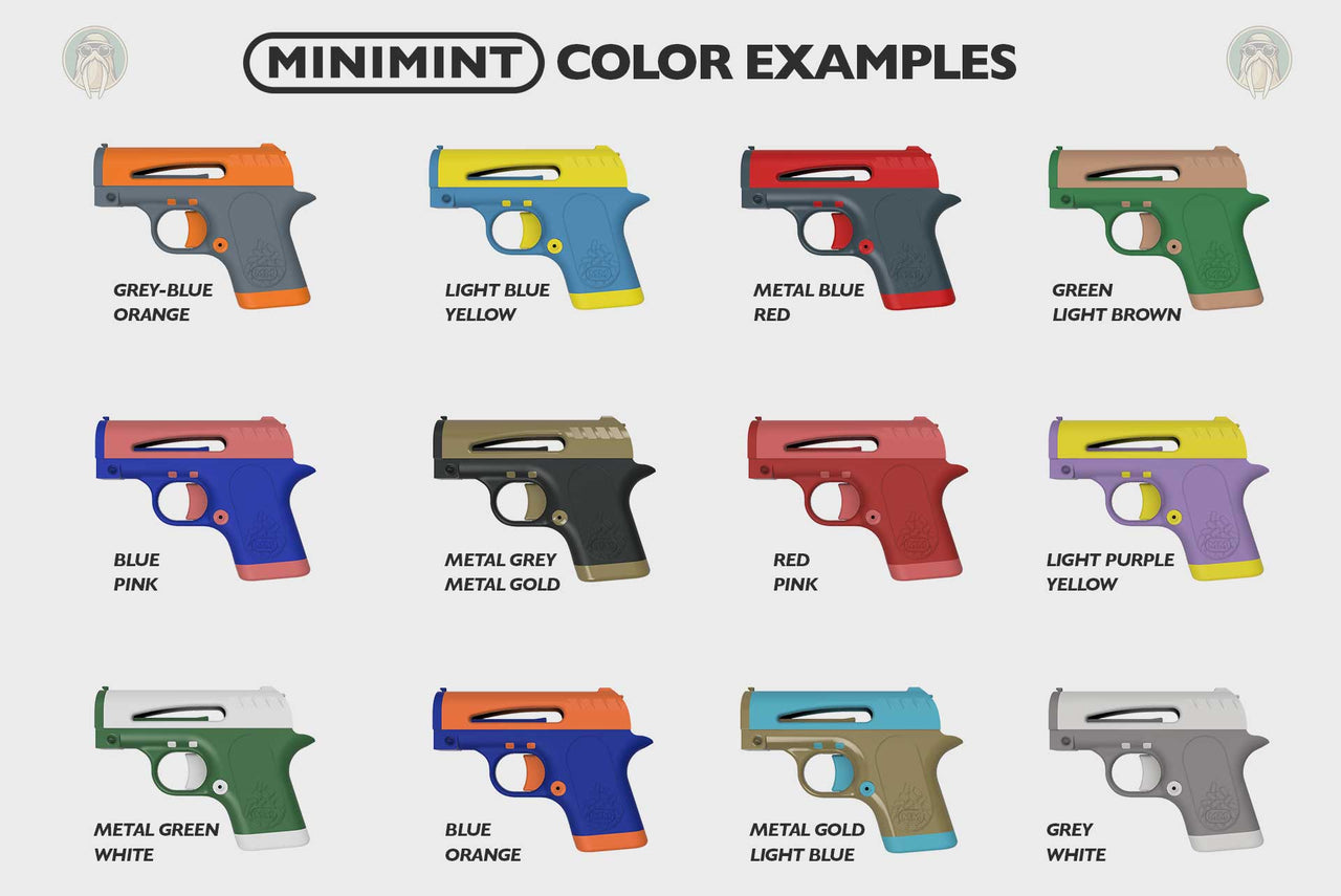 Mini Mint - Nerf Blaster and Mint Case - Shoots Real Nerf Darts!