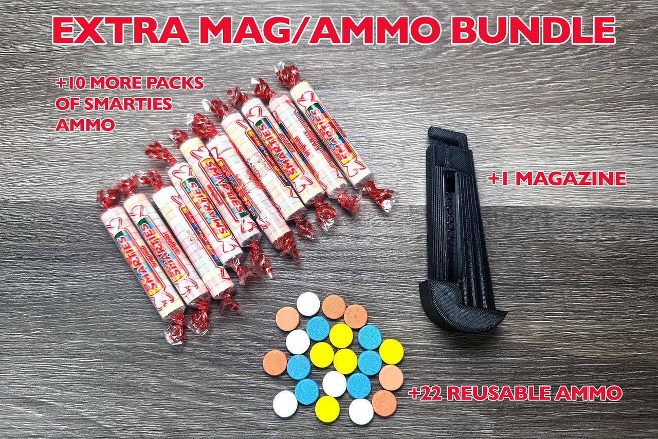 Smarties Gun - SSM1 - A gun that shoots Smarties Candy!