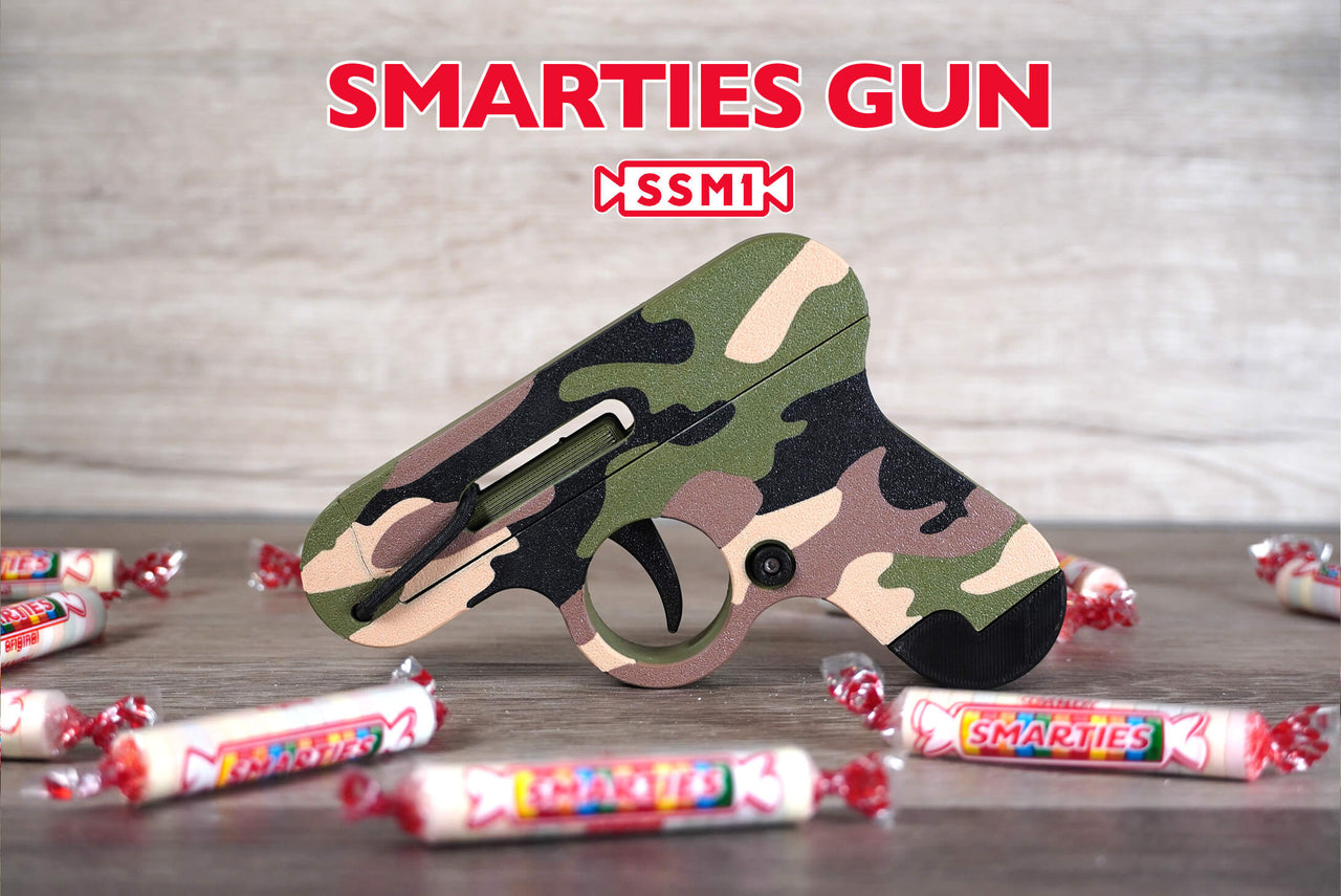 Smarties Gun - SSM1 - A gun that shoots Smarties Candy!