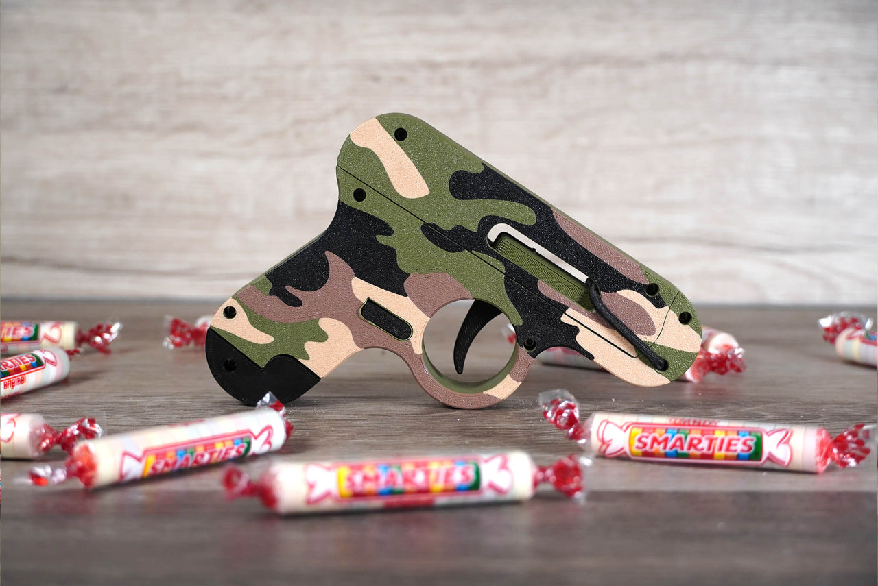 Smarties Gun - SSM1 - A gun that shoots Smarties Candy!