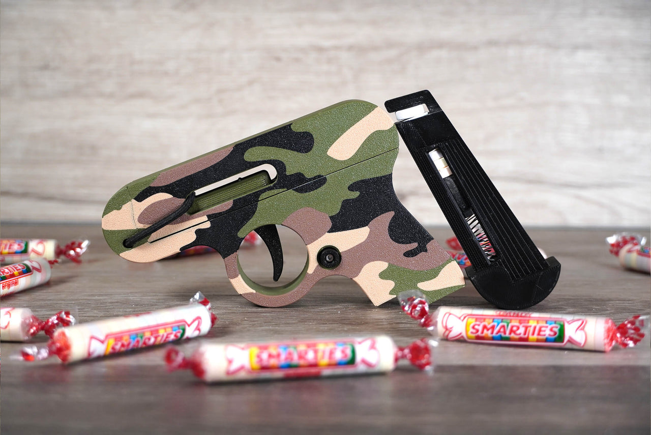 Smarties Gun - SSM1 - A gun that shoots Smarties Candy!