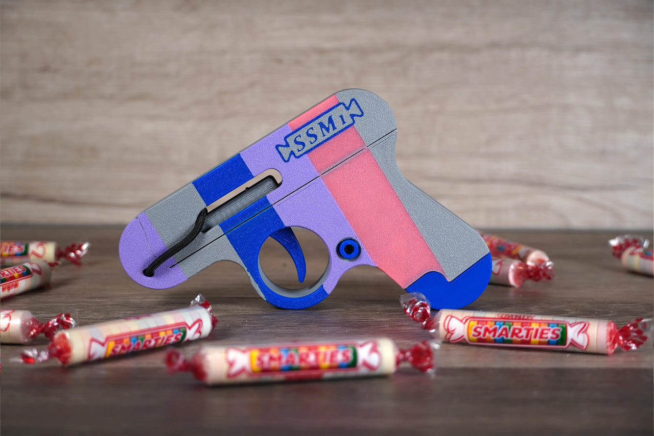 Smarties Gun - SSM1 - A gun that shoots Smarties Candy!